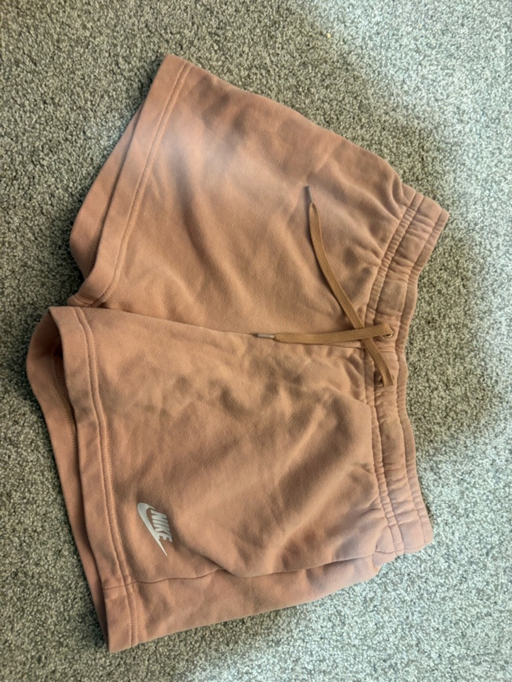 Nike Women's Athletic Shorts Rust/Tan